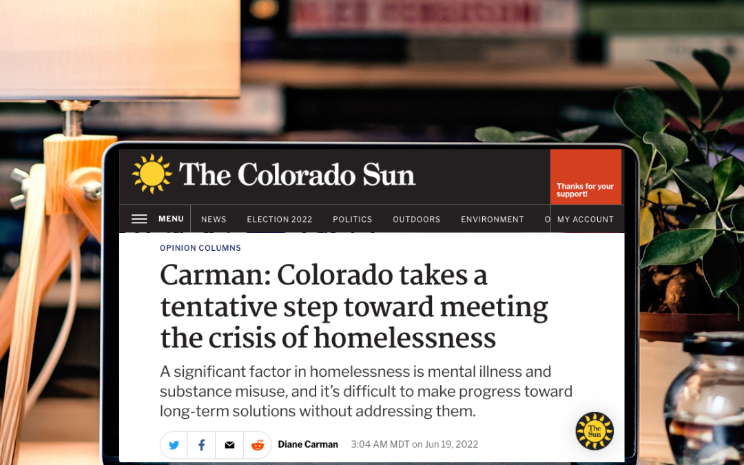 Colorado takes a tentative step toward meeting the crisis of homelessness