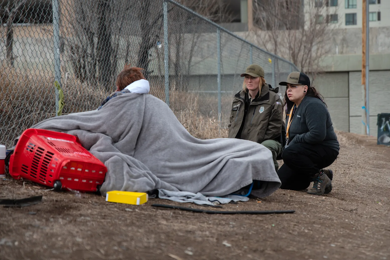 The park ranger, the mental health worker and the endless hurdles they face to help people on Denver’s streets