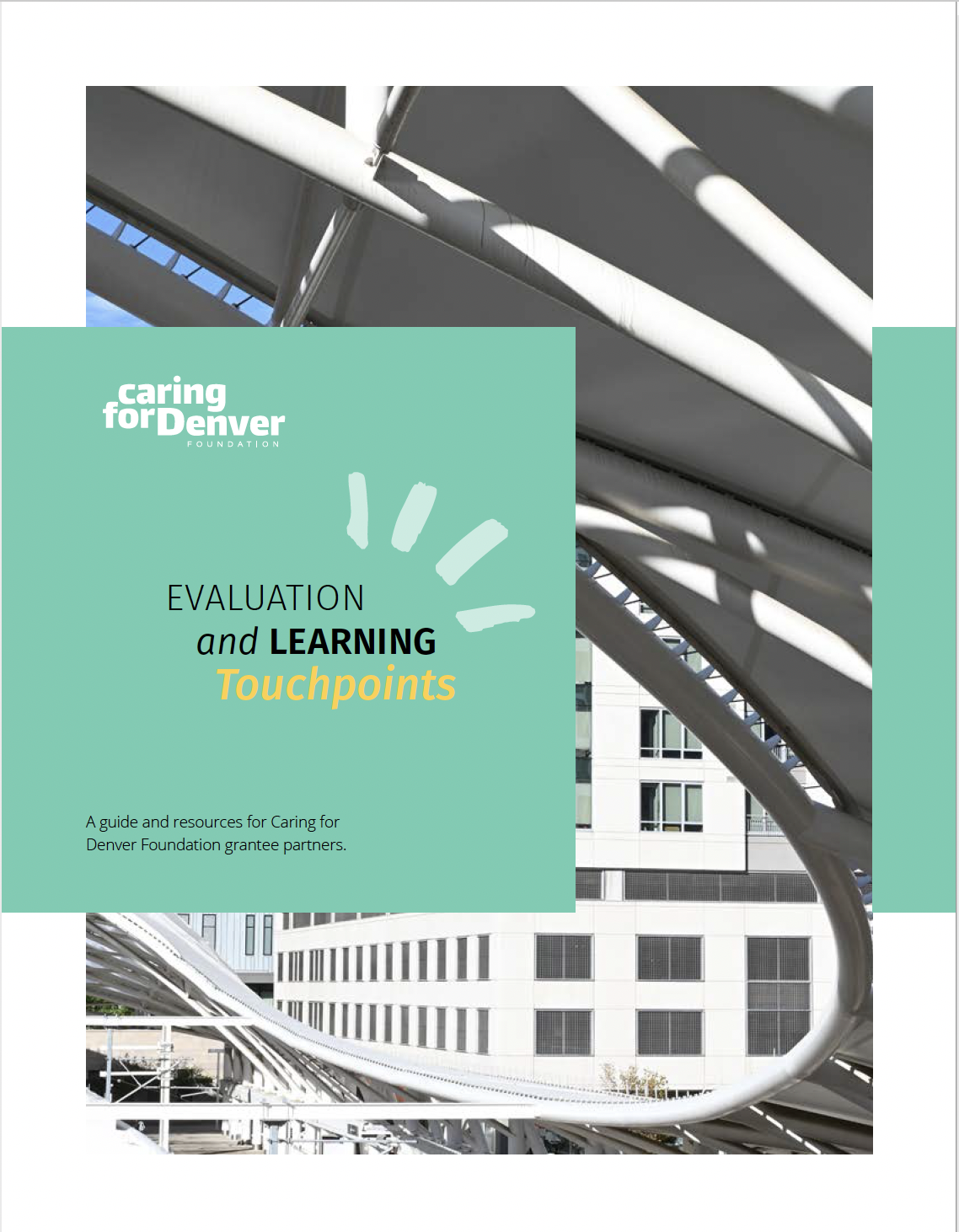 Thumbnail of Caring for Denver's Evaluation Touchpoints guide.
